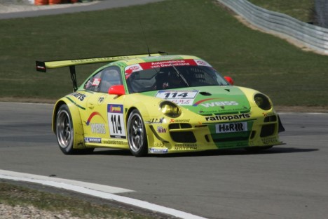 Vinder af løbet - Manthey Racings Porsche 911
(Foto: Natascha Theisen)